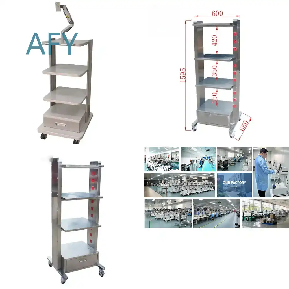 Pet Supplies Vet - Chariot de transport vétérinaire pour instruments